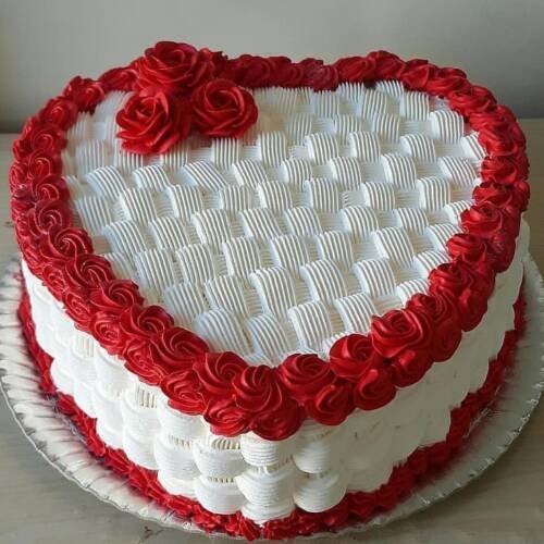 Gâteau Cœur Passion
