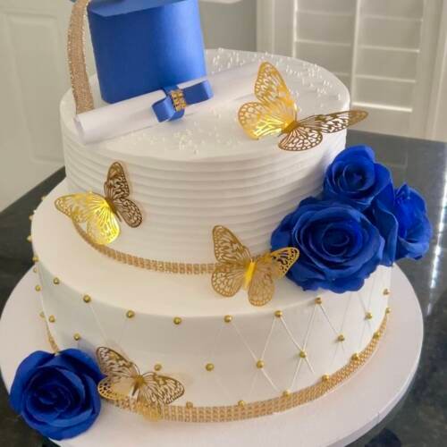 Gâteau Graduation Royale